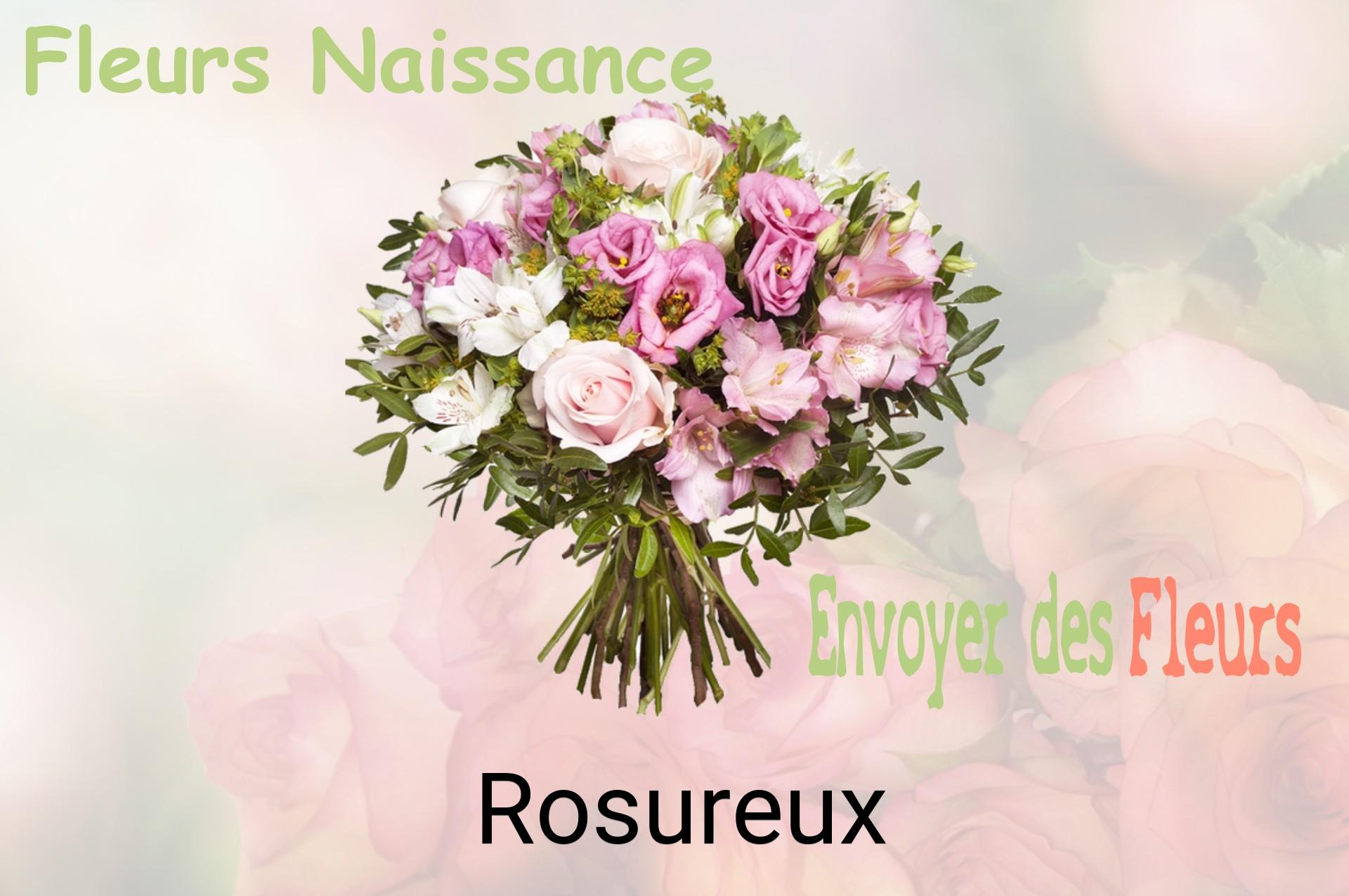 Bouquet de fleurs de naissance livré à Rosureux