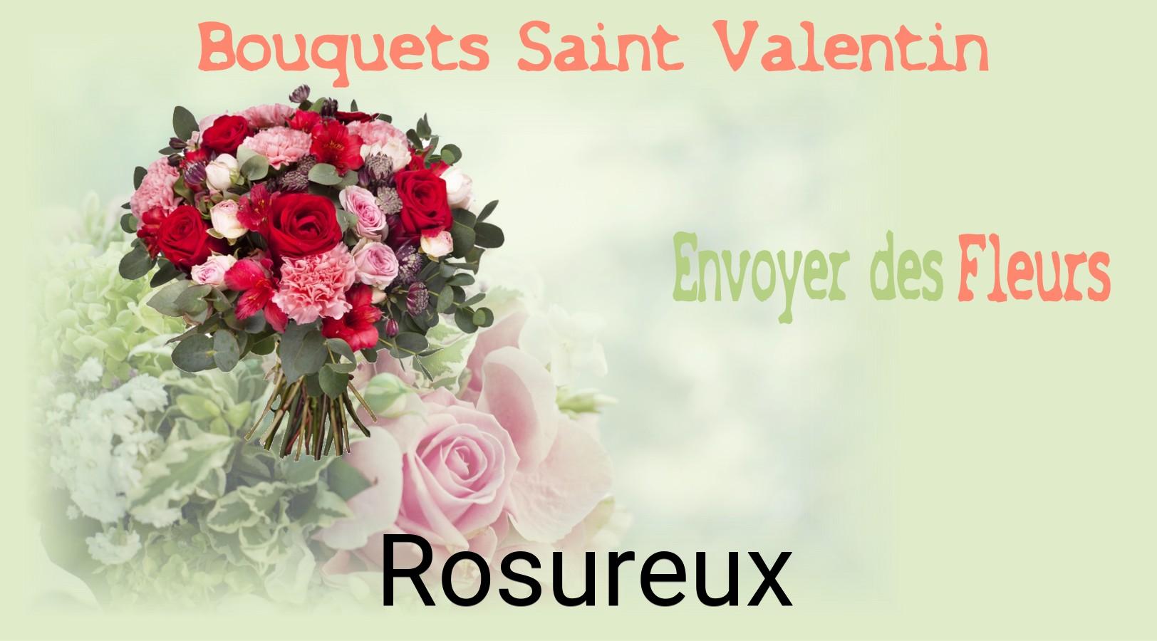 Roses de Saint-Valentin livrées à Rosureux